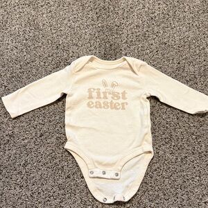Carter's Cream 'My First Easter' Bodysuit